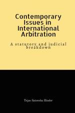 Contemporary Issues in International Arbitration af Tejas Sateesha