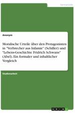 Moralische Urteile über den Protagonisten in 
