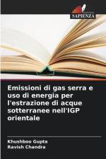 Emissioni di gas serra e uso di energia per l'estrazione di acque sotterranee nell'IGP orientale af Khushboo Gupta