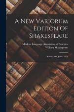 A New Variorum Edition Of Shakespeare: Romeo And Juliet. 1871 af William Shakespeare