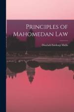 Principles of Mahomedan Law af Dinshah Fardunji Mulla