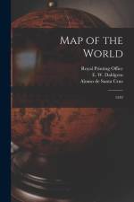 Map of the World: 1542 af Alonso De Santa Cruz