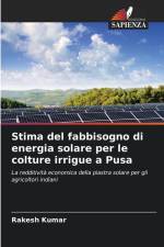 Stima del fabbisogno di energia solare per le colture irrigue a Pusa af Rakesh Kumar