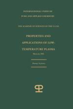 Properties and applications of low-temperature plasma af International Union of Pure and Appli