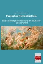 Deutsches Namenbüchlein af August Friedrich Christian Vilmar