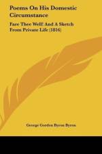 Poems On His Domestic Circumstance af George Gordon Byron Byron