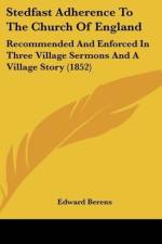 Stedfast Adherence To The Church Of England af Edward Berens