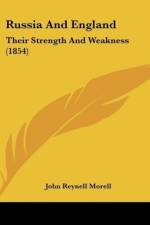 Russia And England af John Reynell Morell