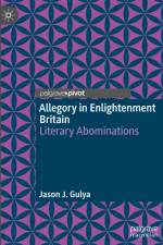 Allegory in Enlightenment Britain