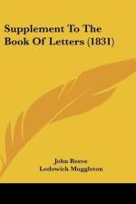Supplement To The Book Of Letters (1831) af John Reeve