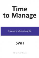 Time to Manage af Robertson Hunter Stewart