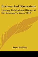 Reviews And Discussions af James Spedding