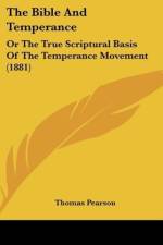 The Bible And Temperance af Thomas Pearson