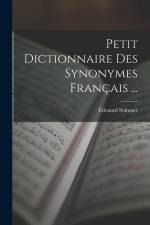 Petit Dictionnaire Des Synonymes Français ... af Edouard Sommer