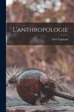 L'anthropologie af Paul Topinard