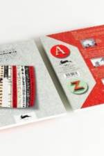 Vintage Alphabets: Label & Sticker Book af Pepin Press