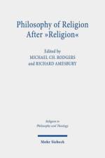 Philosophy of Religion after 