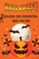 Halloween Coloring and Handwriting Book for Kids