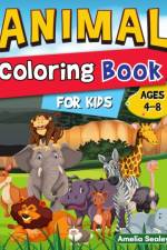 Easy and Fun Animal Designs Coloring Book for Kids af Amelia Sealey