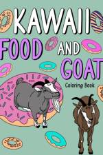 Kawaii Food and Goat Coloring Book af Paperland