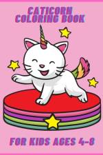 Caticorn coloring book for kids ages 4-8