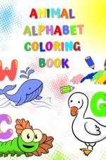 Animal Alphabet Coloring Book af Maryan Ben Kim
