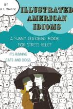 Illustrated American Idioms - A Funny Coloring Book for Stress Relief af Bea C M