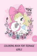 Coloring book for teenage girls