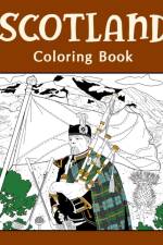 Scotland Coloring Book af Paperland