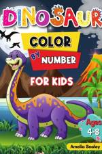 Dinosaur Color by Number Activity Book for Kids af Amelia Sealey