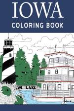 Iowa Coloring Book af Paperland