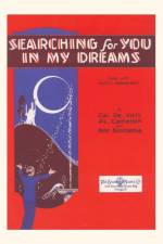 Vintage Journal Sheet Music for Searching for you in my Dreams