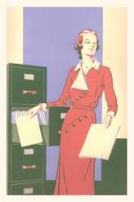 Vintage Journal Old Fashioned Secretary