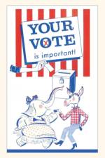 Vintage Journal Your Vote is Important, Election Poster