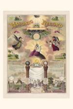 Vintage Journal Masonic Record
