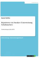 Reparieren von Sneaker (Unterweisung Schuhmacher) af Daniel Steffen