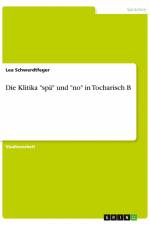 Die Klitika 
