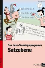 Das Lese-Trainingsprogramm: Satzebene af Katrin Wemmer