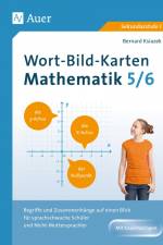 Wort-Bild-Karten Mathematik Klassen 5-6 af Bernard Ksiazek