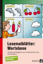 Lesemalblätter: Wortebene af Klara Kirschbaum