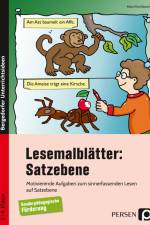 Lesemalblätter: Satzebene af Klara Kirschbaum