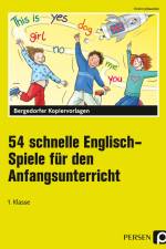 54 schnelle Englisch-Spiele für den Anfangsunterricht af Kirstin Jebautzke