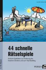 44 schnelle Rätselspiele af Lisa Katharina Volk
