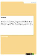 Ursachen, Verlauf, Folgen der 