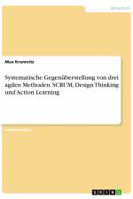 Systematische Gegenüberstellung von drei agilen Methoden. SCRUM, Design Thinking und Action Learning af Max Kremnitz