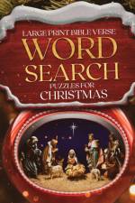 Large Print Bible Verse Word Search Puzzles for Christmas af Hl Kinney