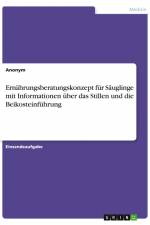 Ernährungsberatungskonzept für Säuglinge mit Informationen über das Stillen und die Beikosteinführung af Anonym