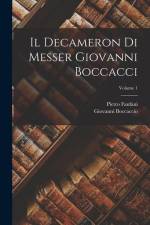 Il Decameron Di Messer Giovanni Boccacci; Volume 1 af Pietro Fanfani