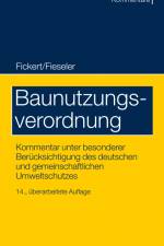 Baunutzungsverordnung af Hans Ulrich Stühler