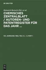 1962, Teil II: L - Z af Degruyter
